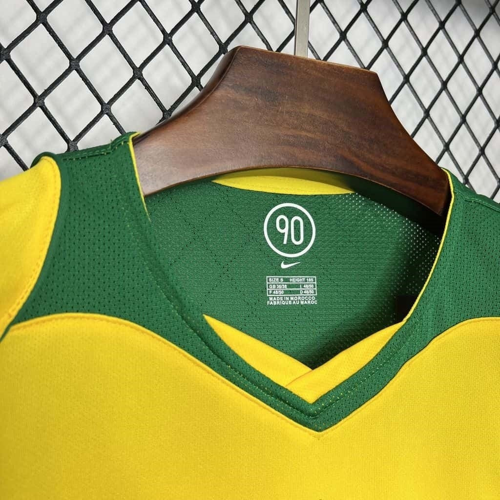 Brazil Jersey – 2004 Home Retro |Fan Version|