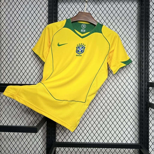 Brazil Jersey – 2004 Home Retro |Fan Version|
