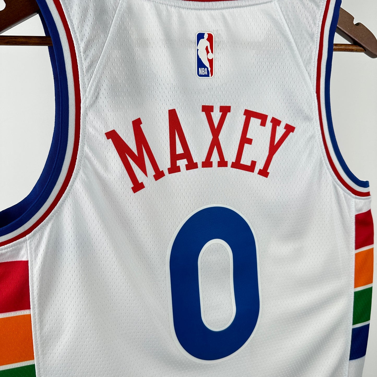 Philadelphia 76ers Uniform – 2025 | Maxey |