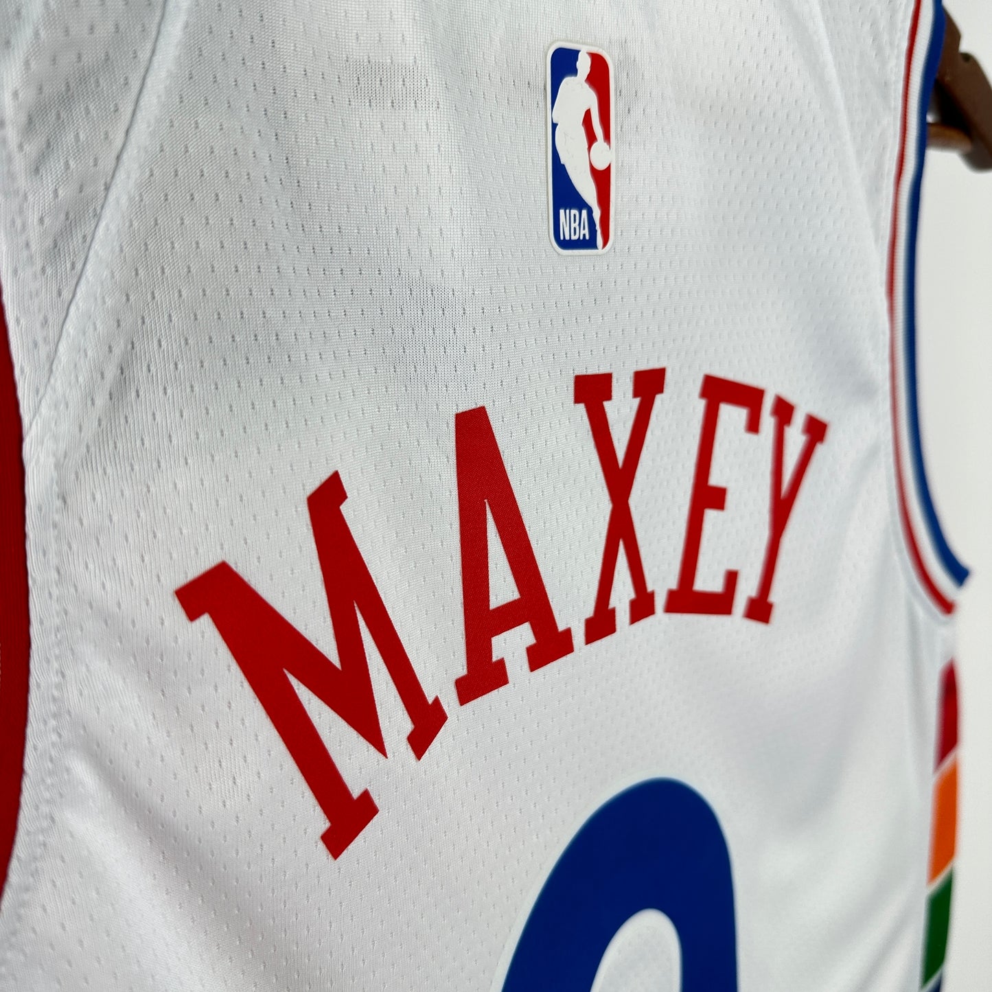 Philadelphia 76ers Uniform – 2025 | Maxey |